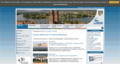 Desktop Screenshot of landkreis-miltenberg.de